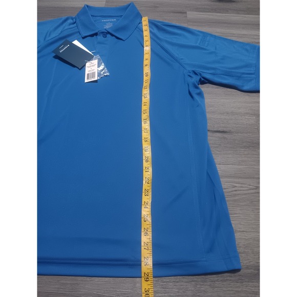 NWT Propper Men's Cobalt Blue Snag Free Polo Uniform Pen Pocket Shirt Size Large - Picture 4 of 6